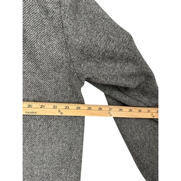N.E. Limited Wool Blend Tweed Mens Jacket Shacket NWT Large Gray Campcore Cabin - Picture 9 of 14